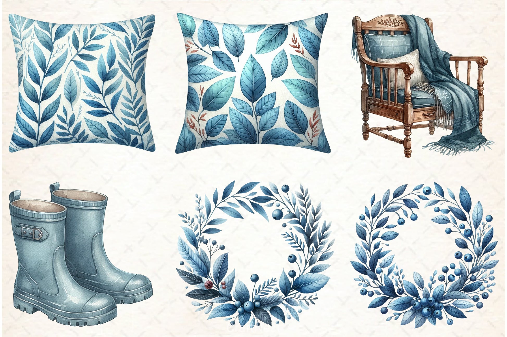 Rustic Cozy Autumn Clipart Bundle 2 - CraftNest - Digital Crafting and Art