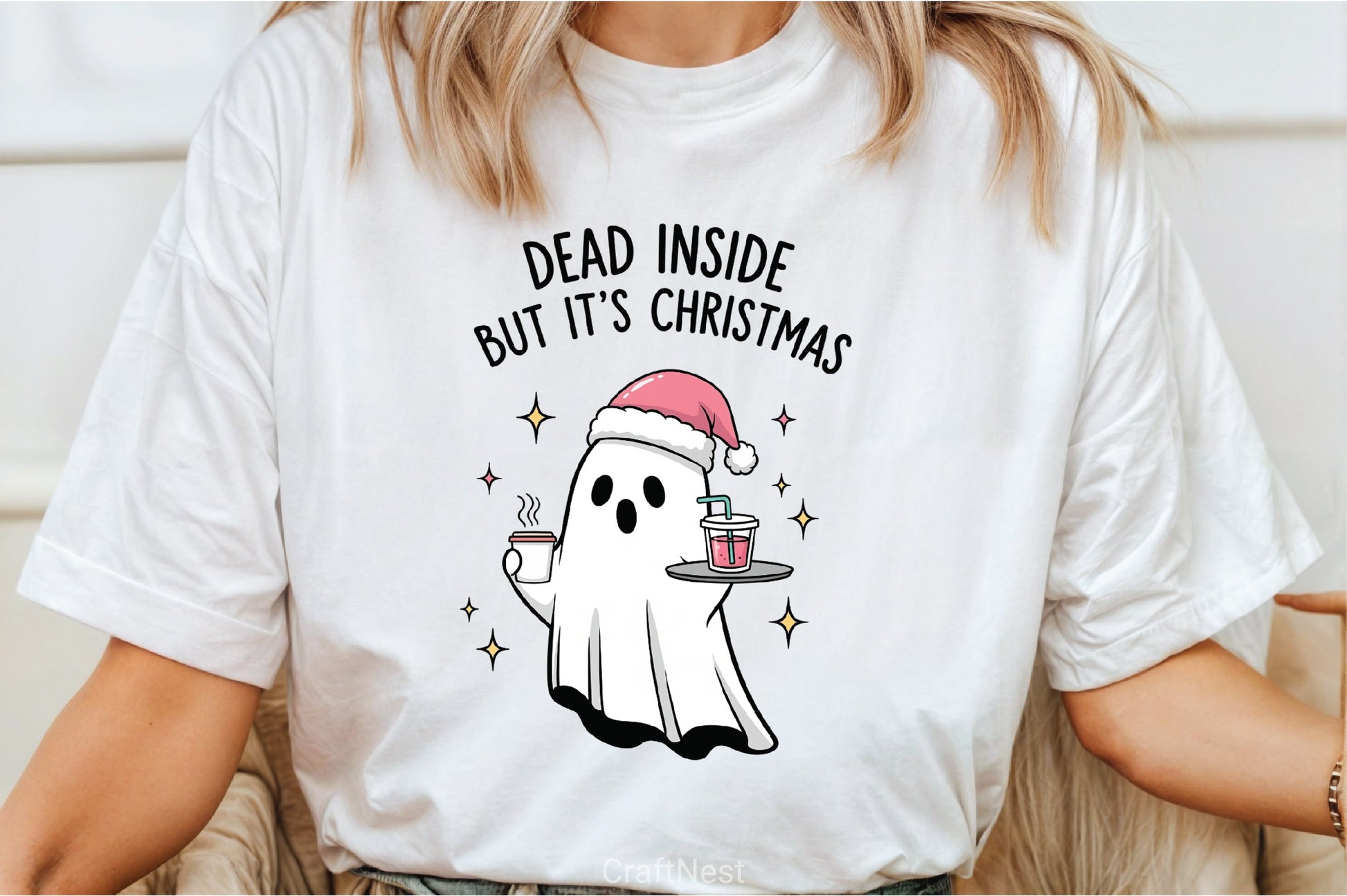 Boojee Ghost Christmas Clipart Bundle - CraftNest - Digital Crafting and Art