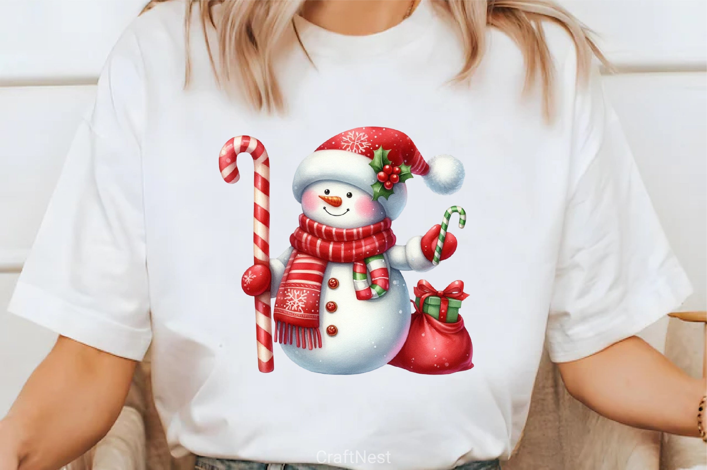 Christmas Snowman Clipart Bundle 11 - CraftNest - Digital Crafting and Art