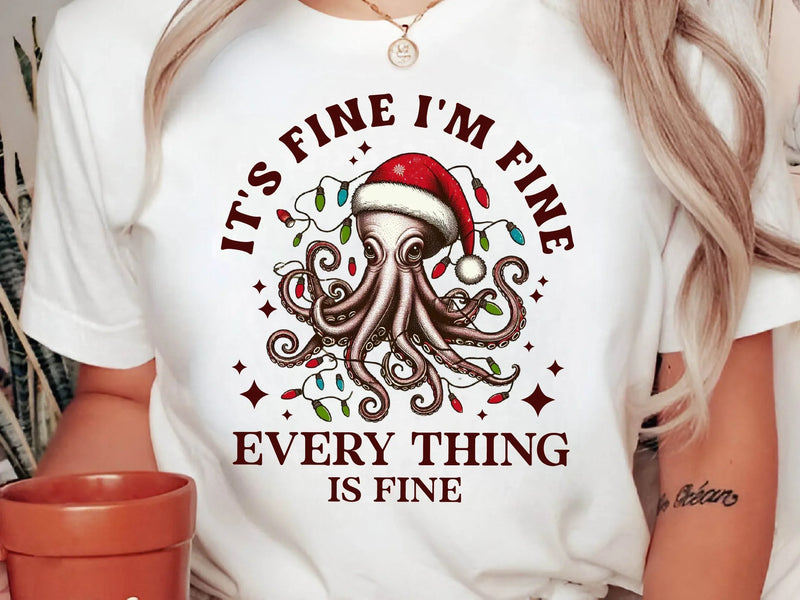 It'S Fine I'M Fine Every Thing Is Fine Clipart Bundle - CraftNest - Digital Crafting and Art