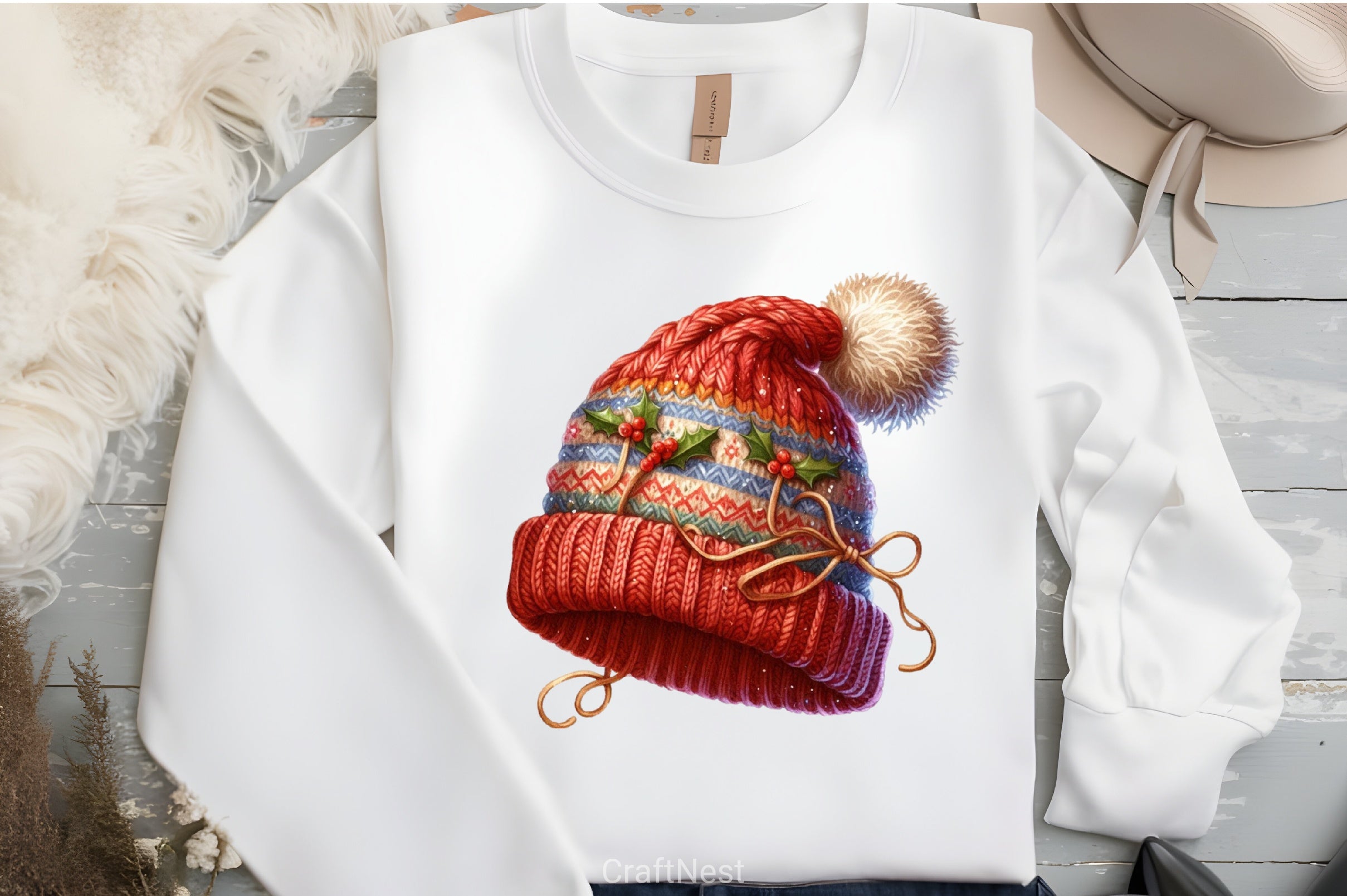 Winter Hat Set Clipart Bundle - CraftNest - Digital Crafting and Art