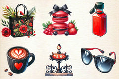 Parisian Summer Clipart Bundle 3 - CraftNest - Digital Crafting and Art