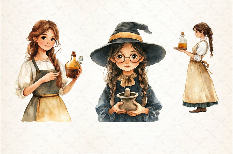 Vintage Apothecary Clipart Bundle 2 - CraftNest - Digital Crafting and Art