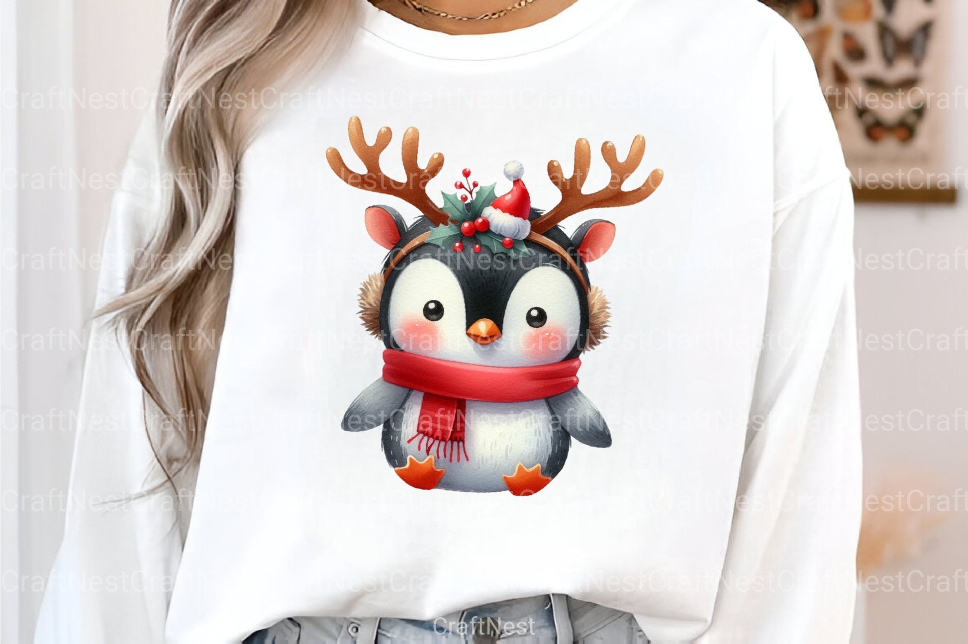 Cute Penguins Clipart Bundle - CraftNest - Digital Crafting and Art