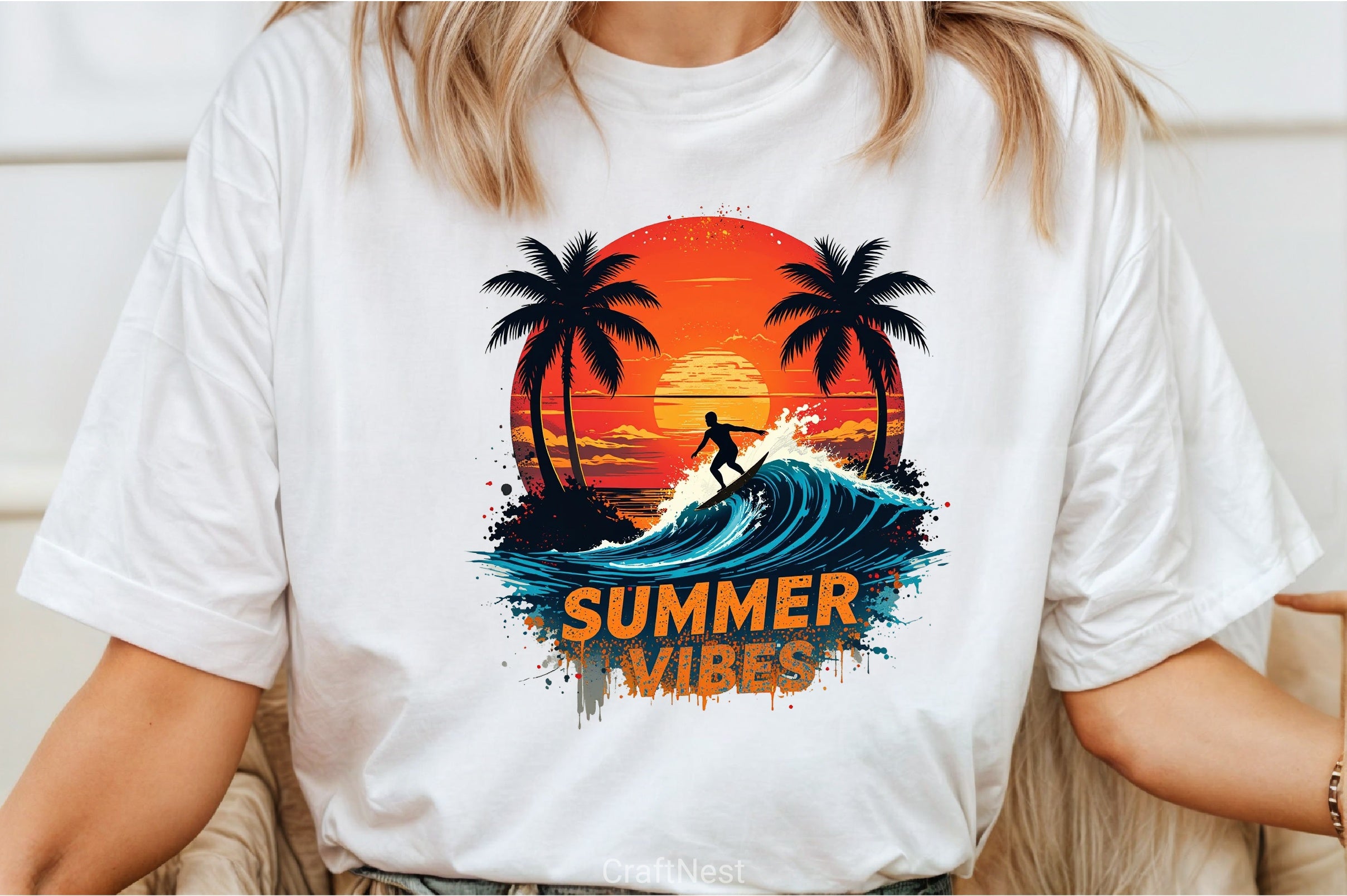 Summer Vibes Clipart Bundle 21 - CraftNest - Digital Crafting and Art