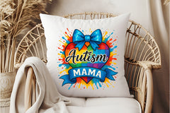 Autism Mama Shirt Clipart Bundle - CraftNest - Digital Crafting and Art