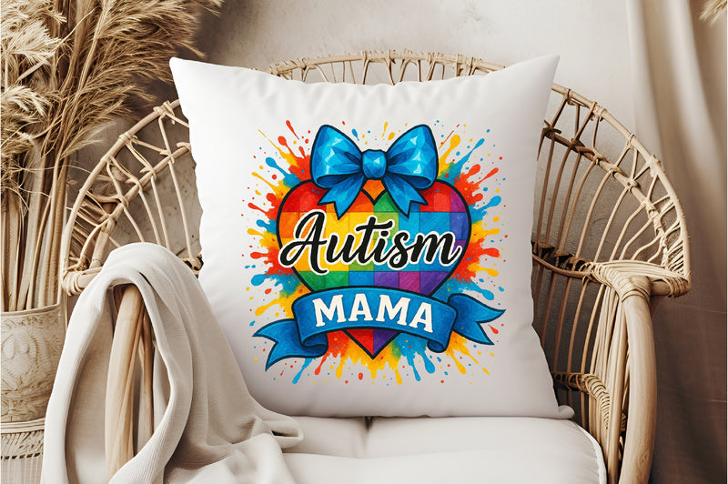 Autism Mama Shirt Clipart Bundle - CraftNest - Digital Crafting and Art
