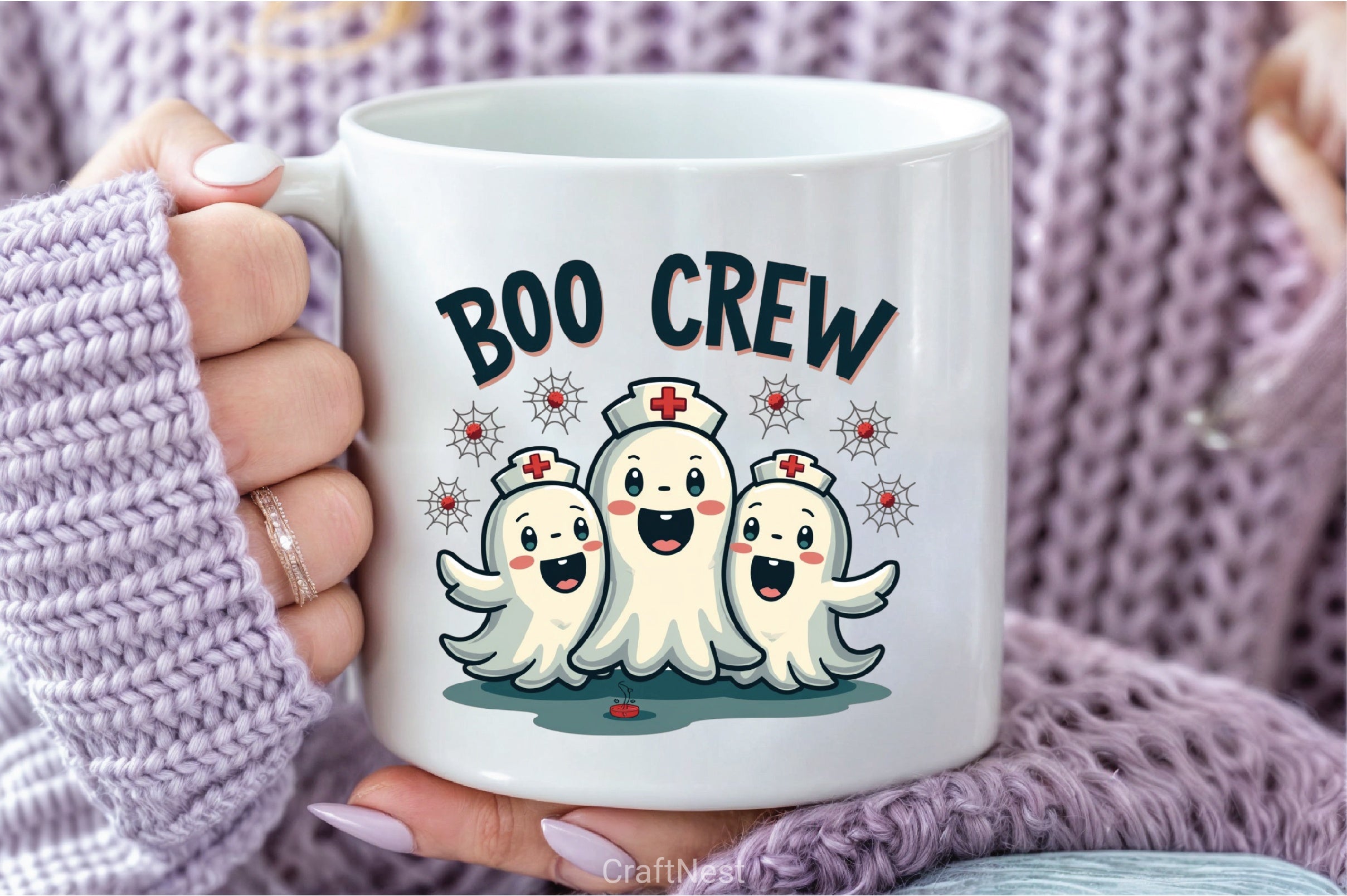 Boo Crew Clipart Bundle - CraftNest - Digital Crafting and Art
