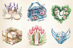 Flower Nurse Life Clipart Bundle - CraftNest - Digital Crafting and Art
