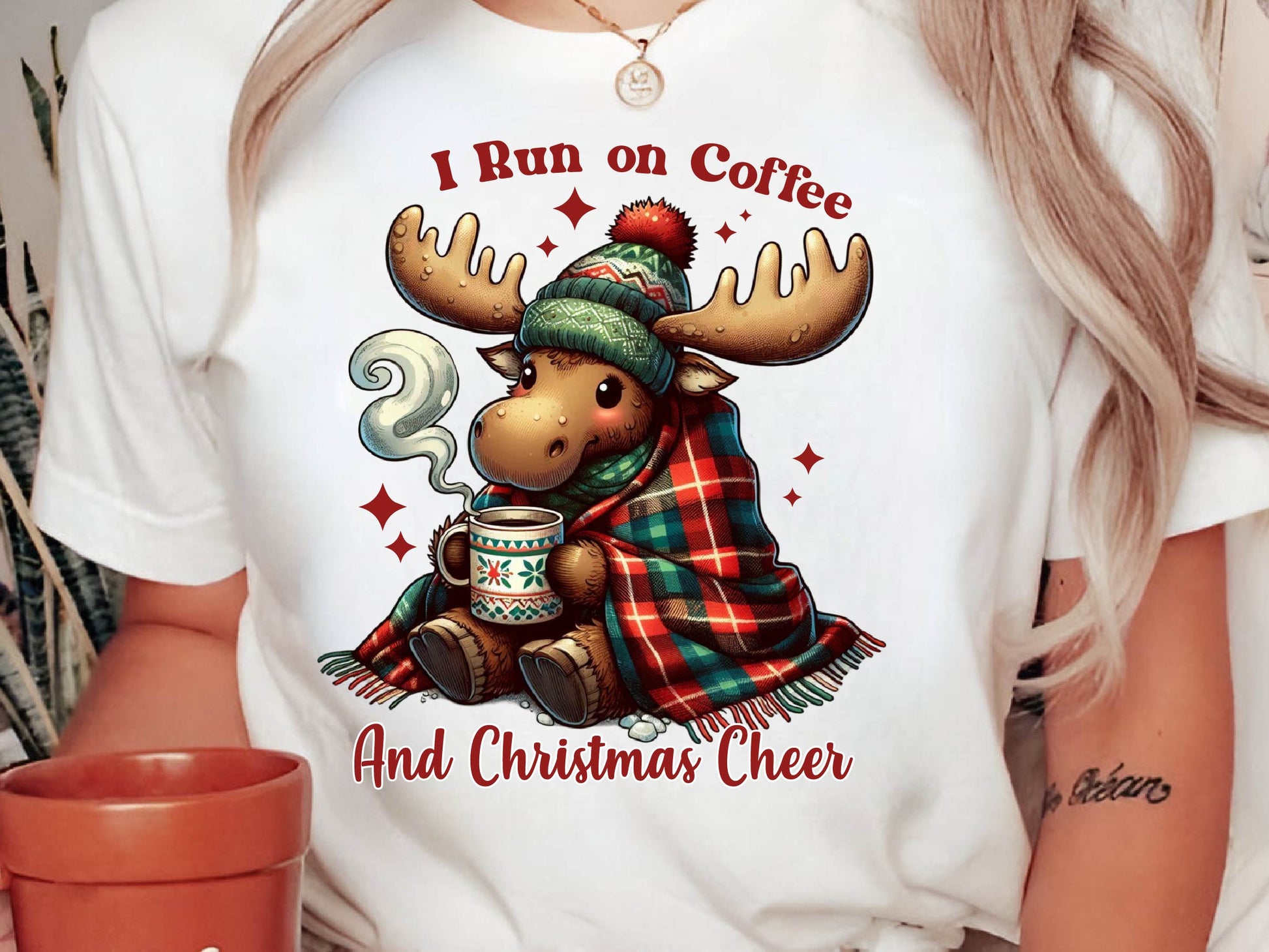 I Run On Coffee And Christmas Cheer Clipart Bundle - CraftNest - Digital Crafting and Art