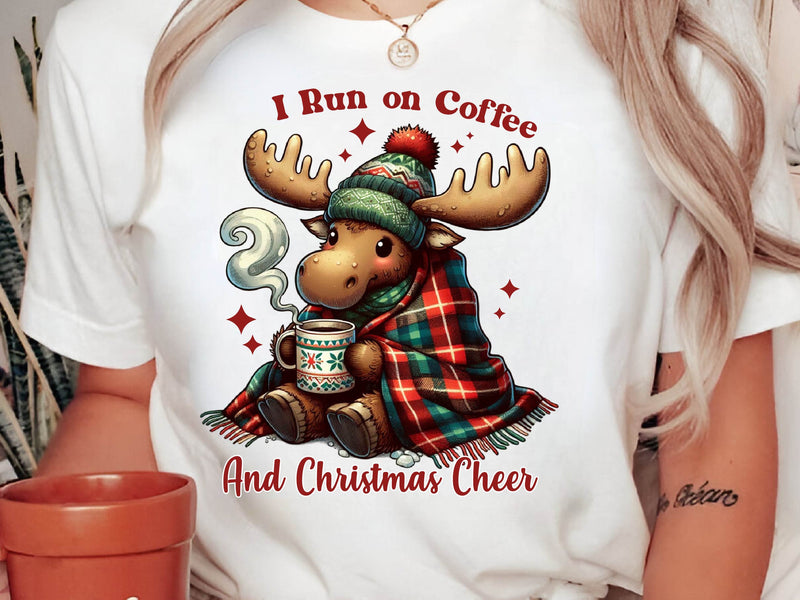 I Run On Coffee And Christmas Cheer Clipart Bundle - CraftNest - Digital Crafting and Art