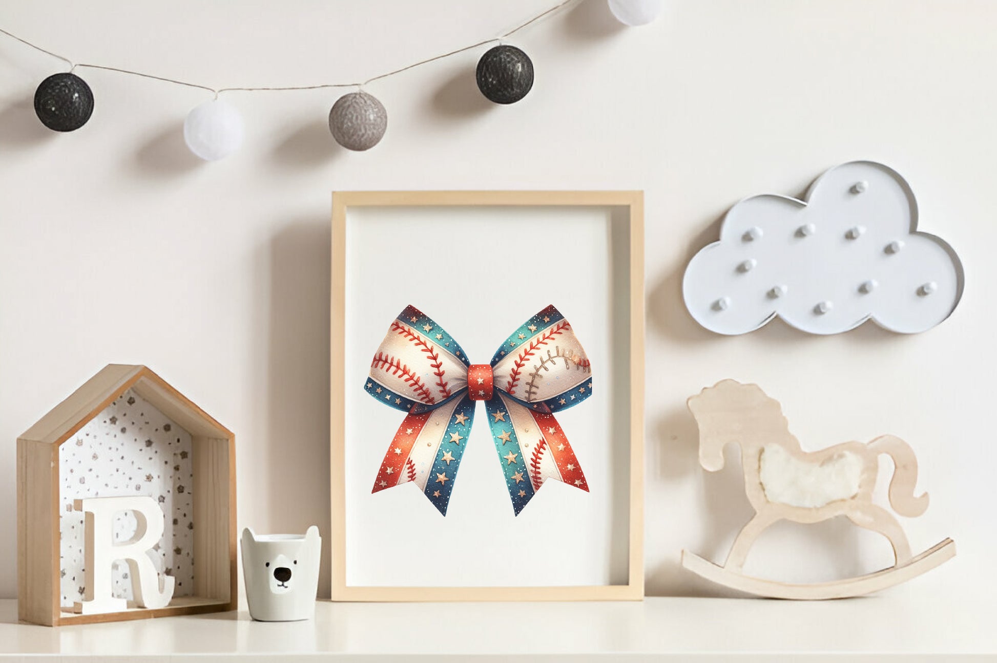 Retro Girly Baseball Clipart Bundle 1 - CraftNest - Digital Crafting and Art