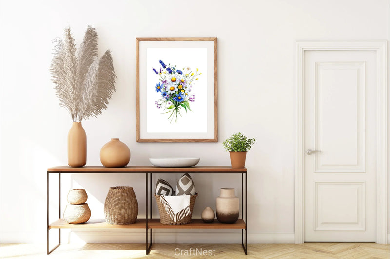 Spring Flowers Wild Flowers Clipart Bundle - CraftNest - Digital Crafting and Art