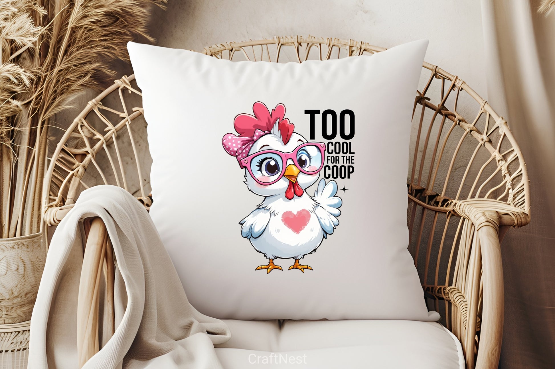 Too Cool Chicken Clipart Bundle - CraftNest - Digital Crafting and Art