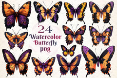 Butterfly Butterflies Clipart Bundle - CraftNest - Digital Crafting and Art
