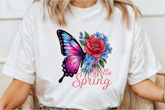 Spring Butterfly Clipart Bundle 6 - CraftNest - Digital Crafting and Art