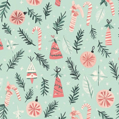 Merry & Bright Pastel Christmas Patterns Clipart Bundle - CraftNest - Digital Crafting and Art