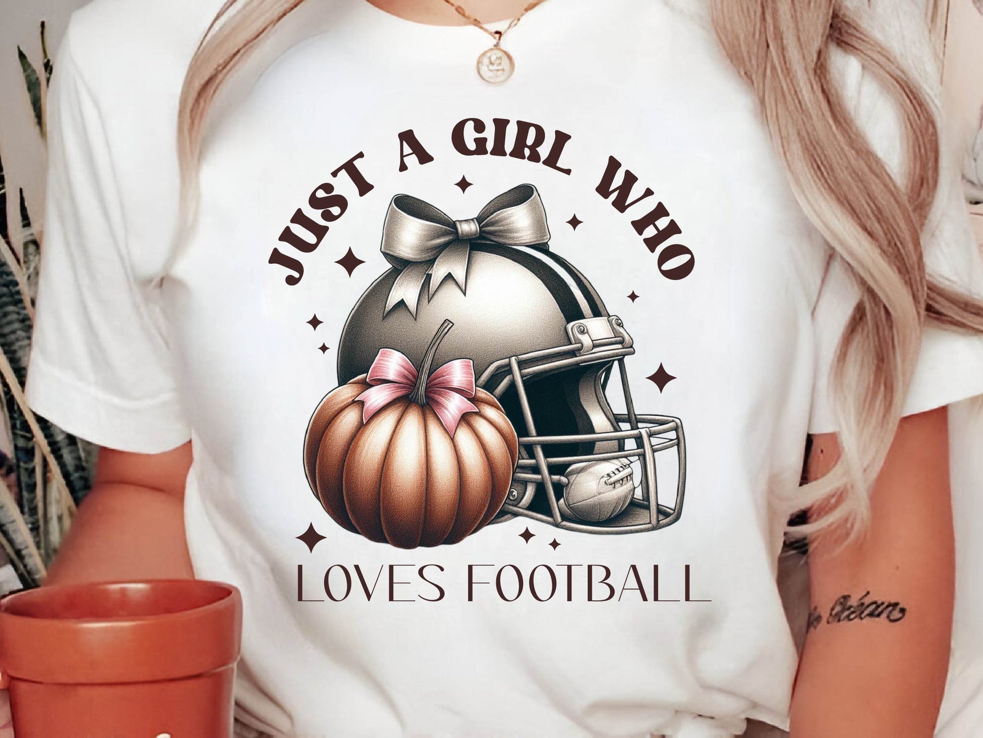 Just A Girl Who Loves Football Clipart Bundle - CraftNest - Digital Crafting and Art