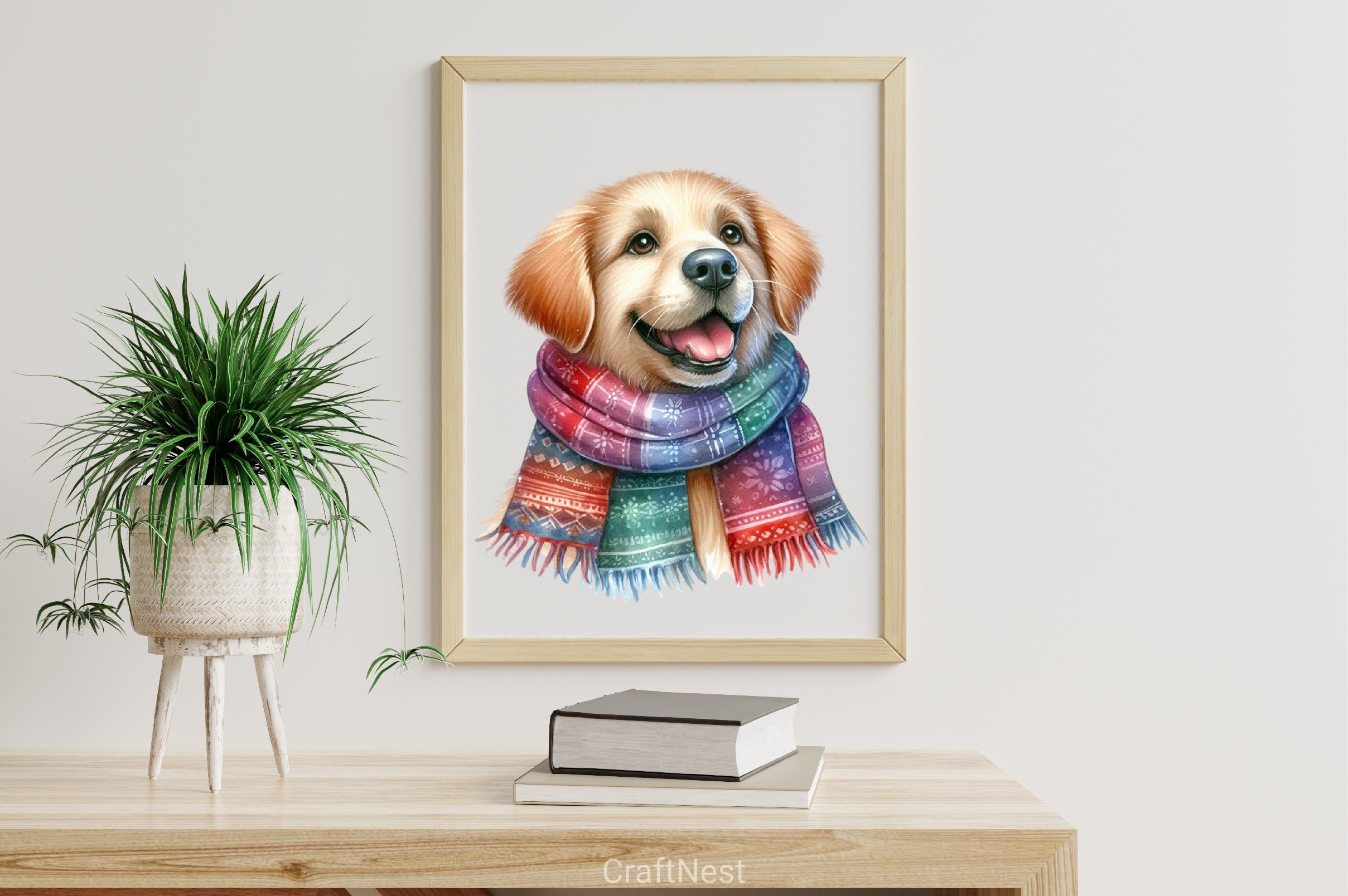 Funny Christmas Dog Clipart Bundle - CraftNest - Digital Crafting and Art