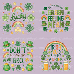 St Patricks Day Clipart Bundle 7 - CraftNest - Digital Crafting and Art