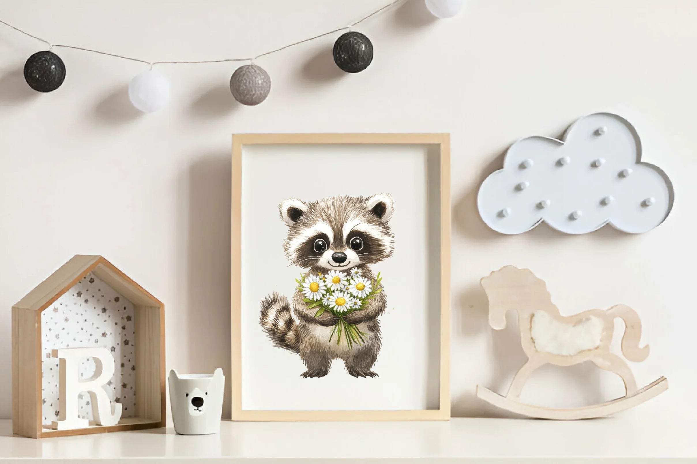 Spring Woodland Animal With Bouquet Clipart Bundle - CraftNest - Digital Crafting and Art