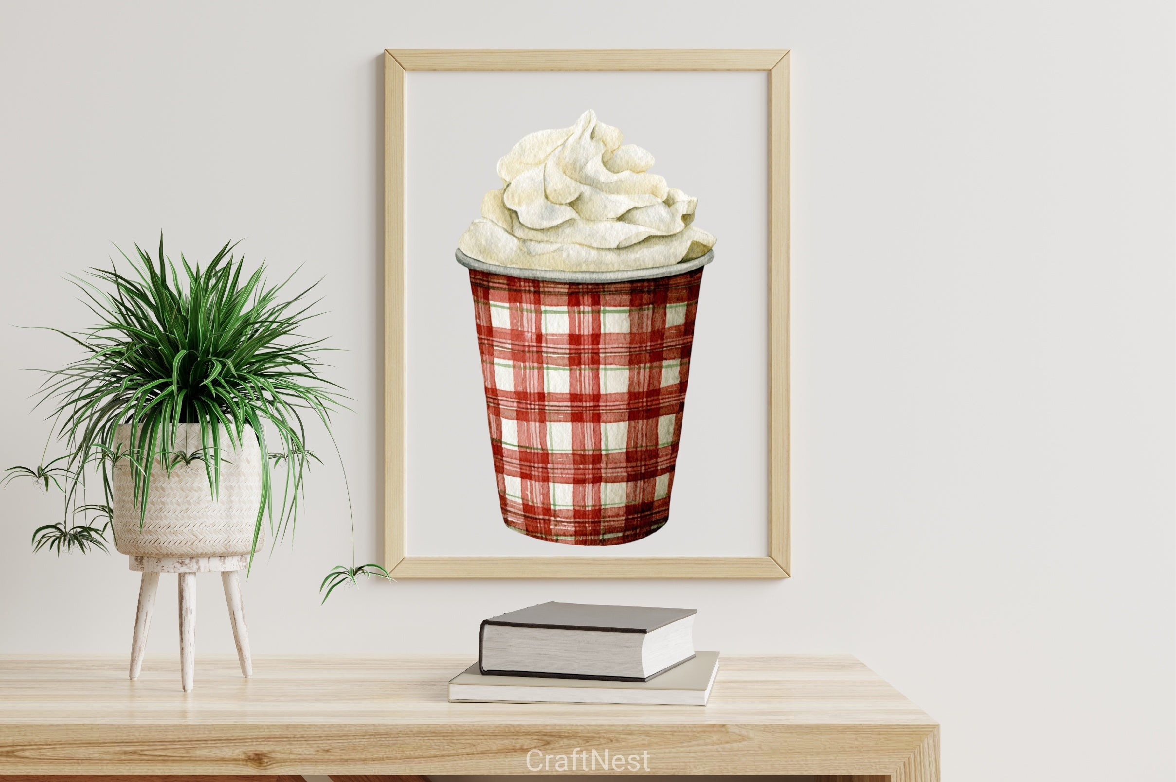 Plaid Autumn Clipart Bundle - CraftNest - Digital Crafting and Art