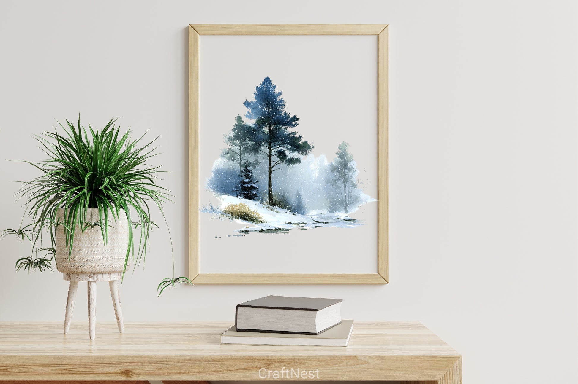 Winter Woodland Clipart Bundle - CraftNest - Digital Crafting and Art