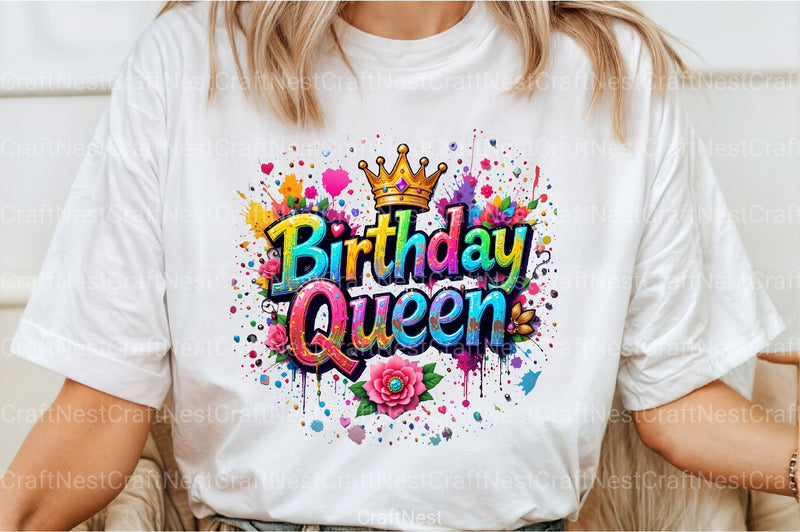 Birthday Queen Clipart Bundle 19 - CraftNest - Digital Crafting and Art
