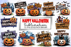 Happy Halloween Clipart Bundle 6 - CraftNest - Digital Crafting and Art