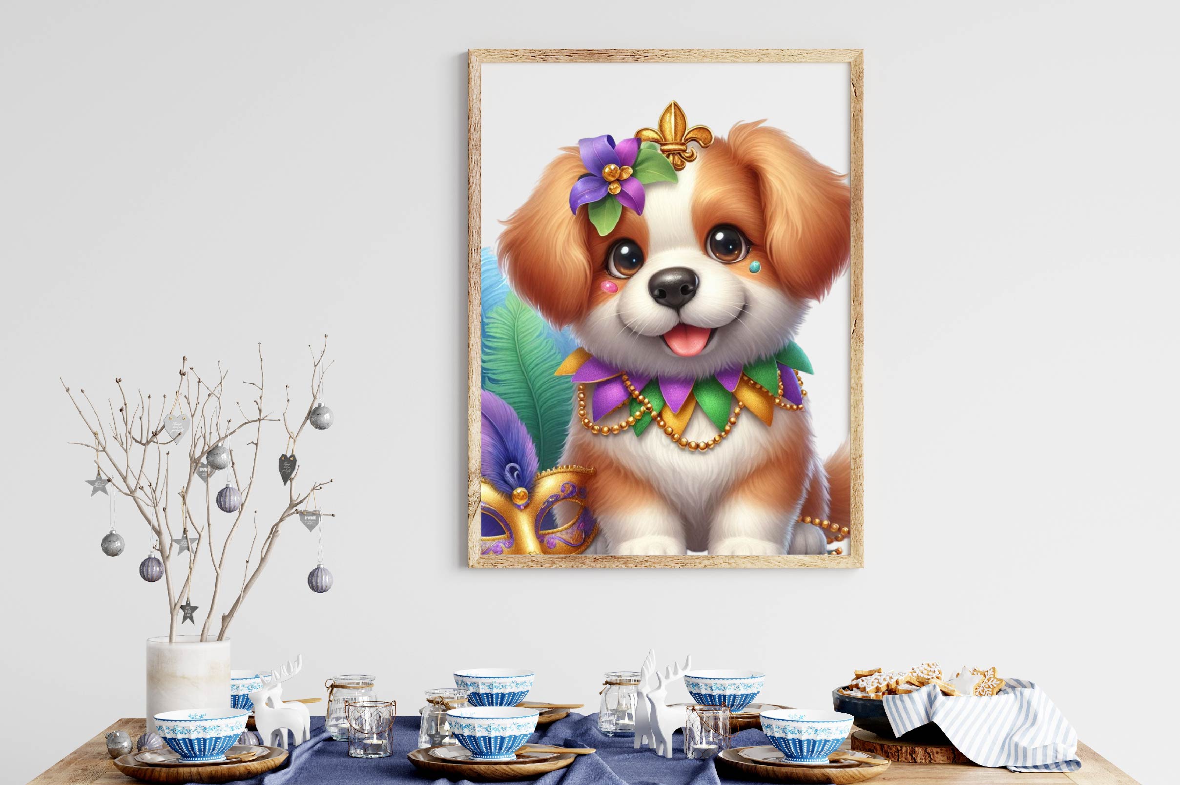 Mardi Gras Animals Clipart Bundle 1 - CraftNest - Digital Crafting and Art