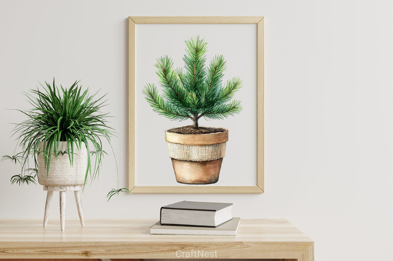 Winter Cabin Clipart Bundle - CraftNest - Digital Crafting and Art