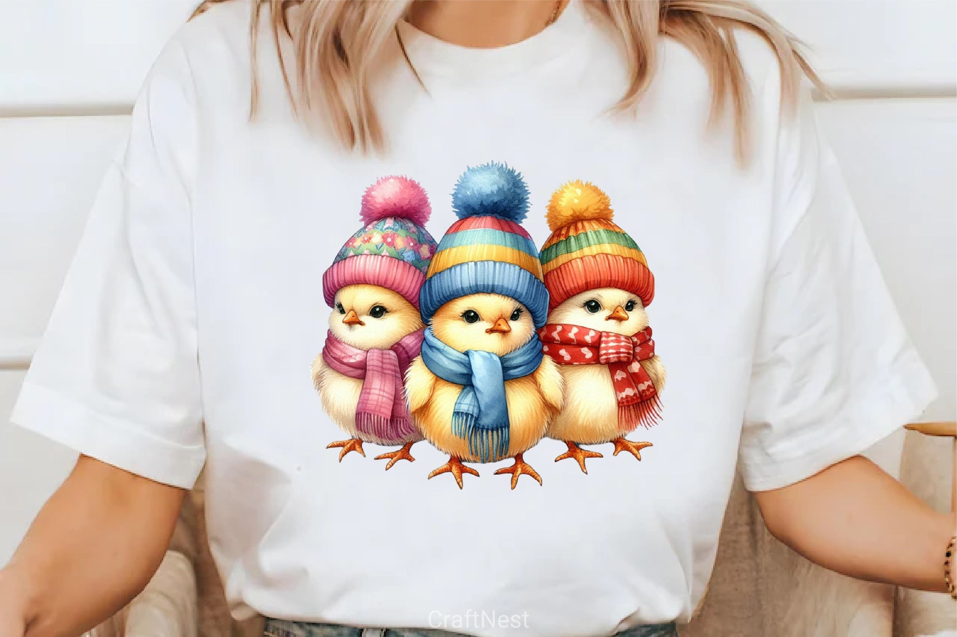 Christmas Chicken Clipart Bundle 3 - CraftNest - Digital Crafting and Art