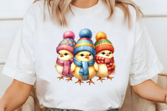 Christmas Chicken Clipart Bundle 3 - CraftNest - Digital Crafting and Art