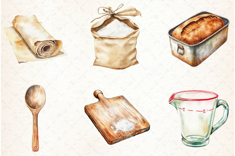 Baking Time Clipart Bundle - CraftNest - Digital Crafting and Art