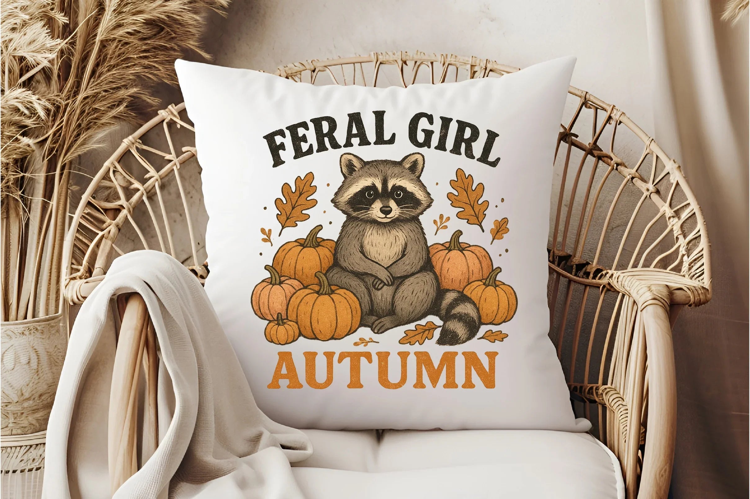 Feral Girl Autumn Clipart Bundle - CraftNest - Digital Crafting and Art