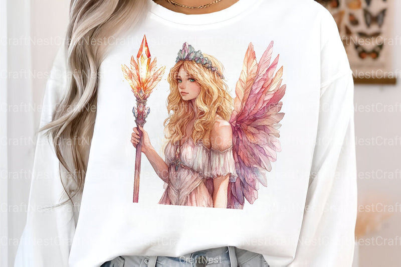 Ethereal Limestone Angels Clipart Bundle - CraftNest - Digital Crafting and Art