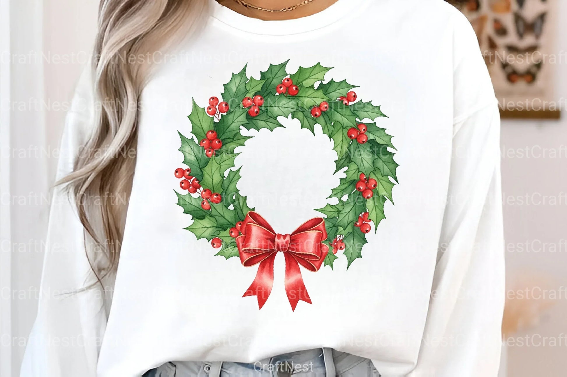 Happy Holidays Christmas Clipart Bundle - CraftNest - Digital Crafting and Art