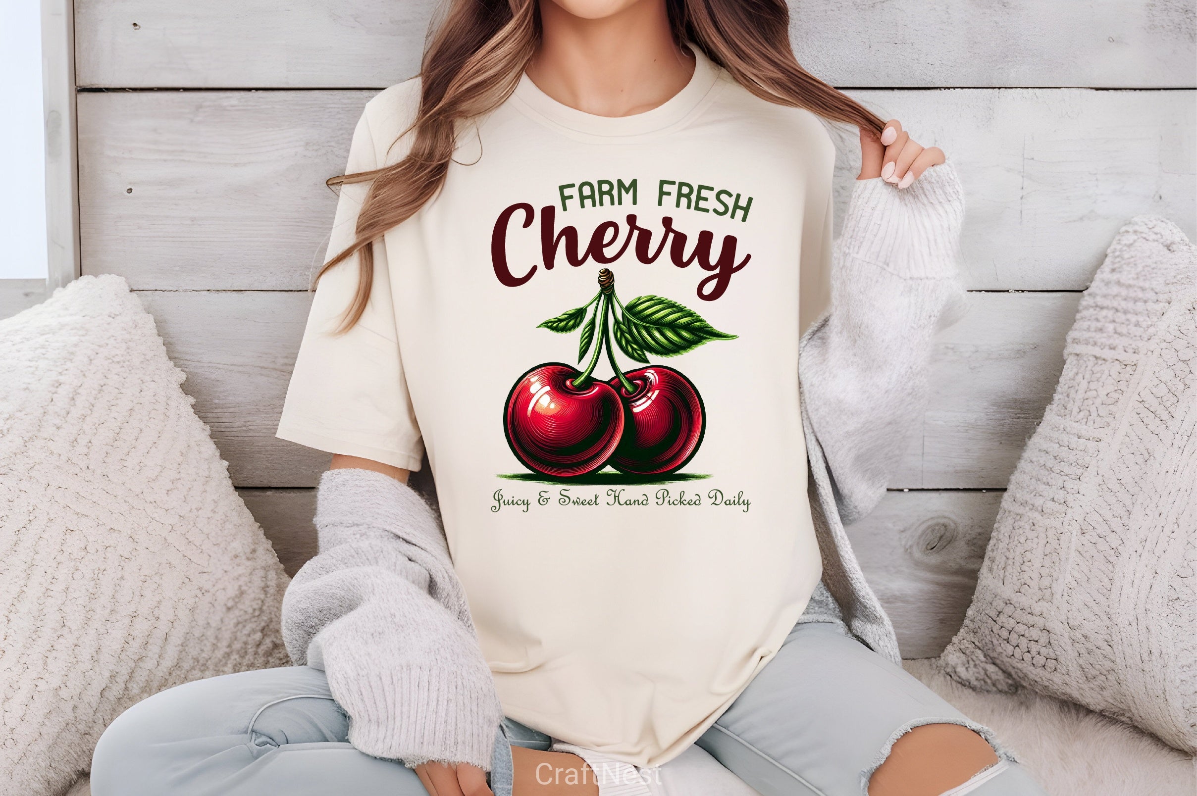 Farm Fresh Cherry Clipart Bundle - CraftNest - Digital Crafting and Art