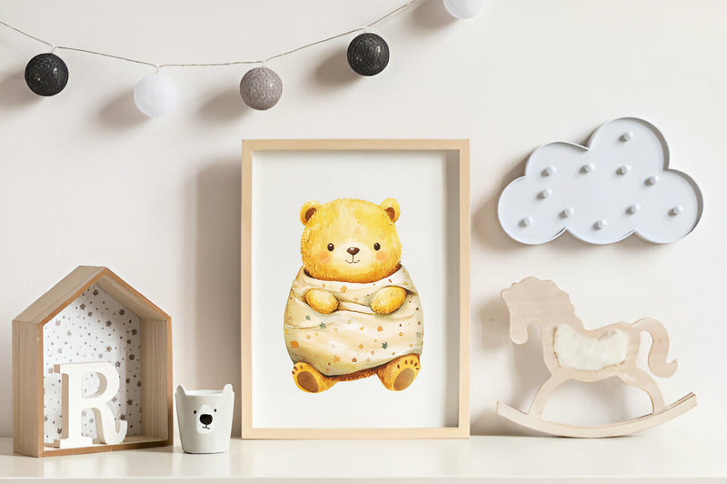 Pink Cute Blush Teddy Bear Clipart Bundle - CraftNest - Digital Crafting and Art