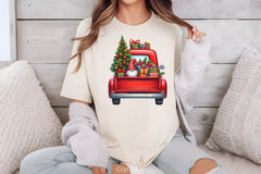 Merry Christmas Truck Clipart Bundle 3 - CraftNest - Digital Crafting and Art