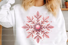 Pink Christmas Clipart Bundle 112 - CraftNest - Digital Crafting and Art