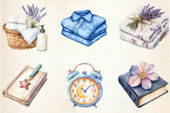Evening Routine Clipart Bundle 2 - CraftNest - Digital Crafting and Art