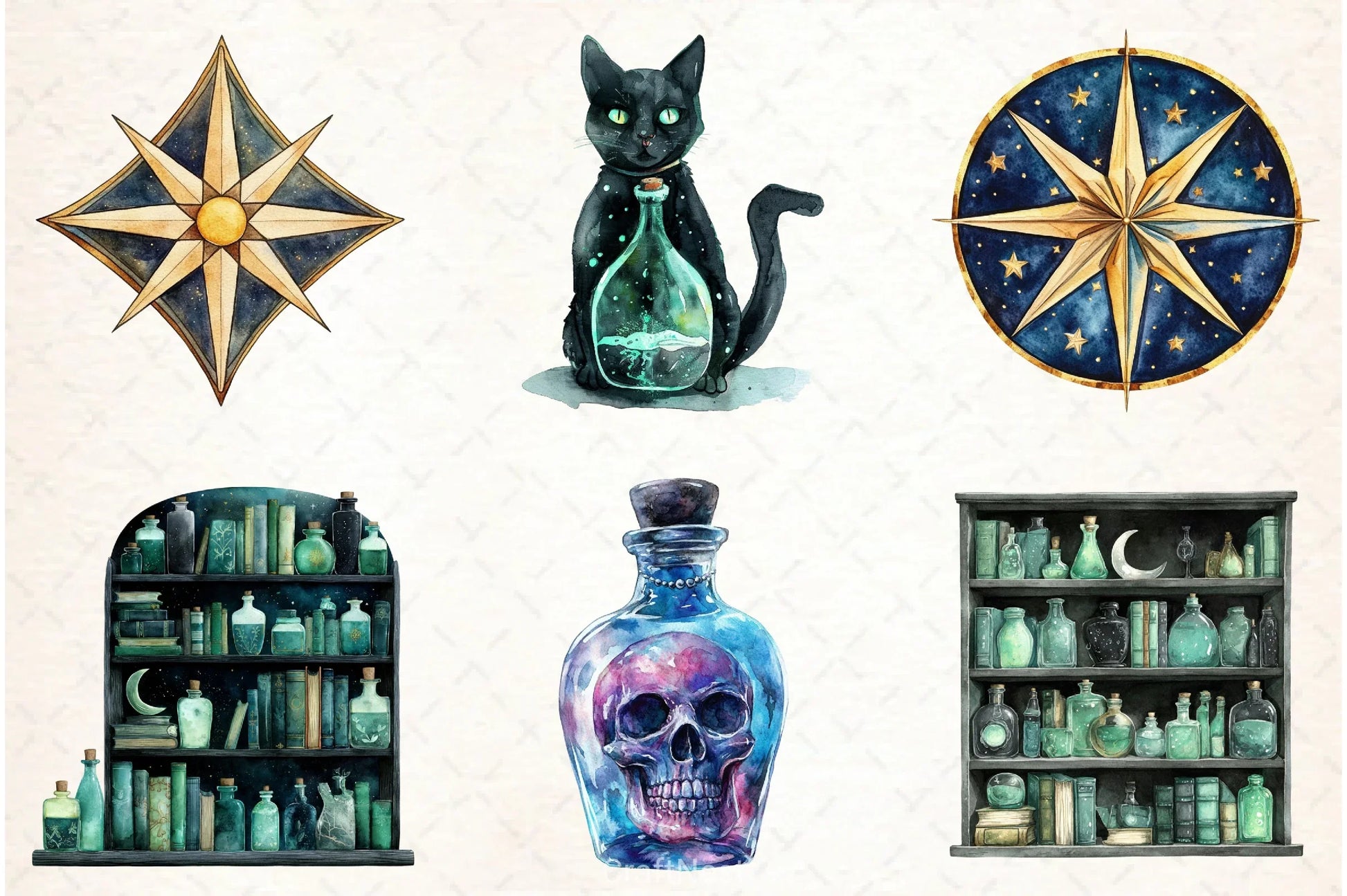 Halloween Clipart Bundle 7 - CraftNest - Digital Crafting and Art