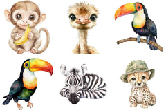 Safari Clipart - CraftNest - Digital Crafting and Art