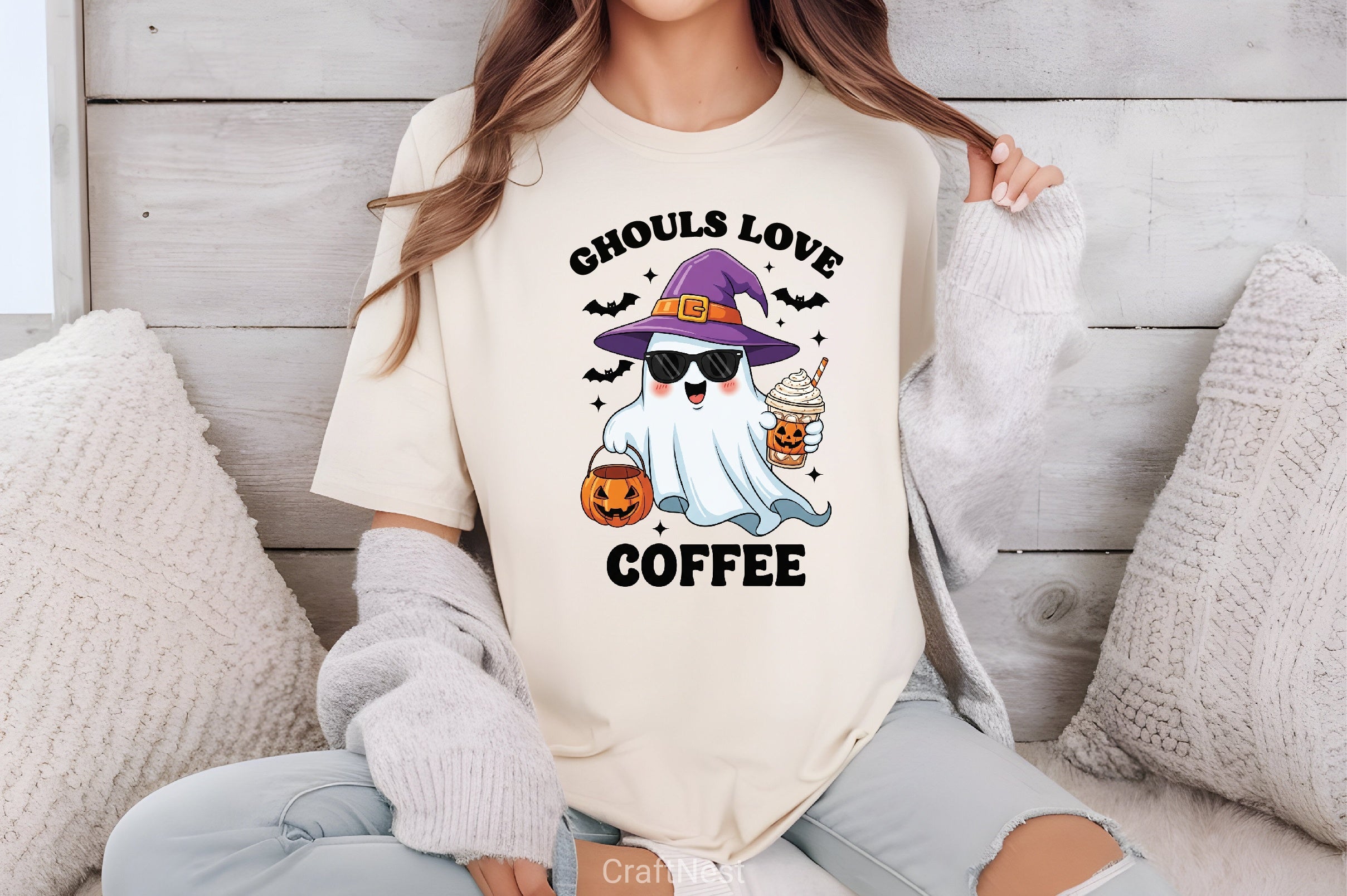 Ghouls Coffee Clipart Bundle - CraftNest - Digital Crafting and Art