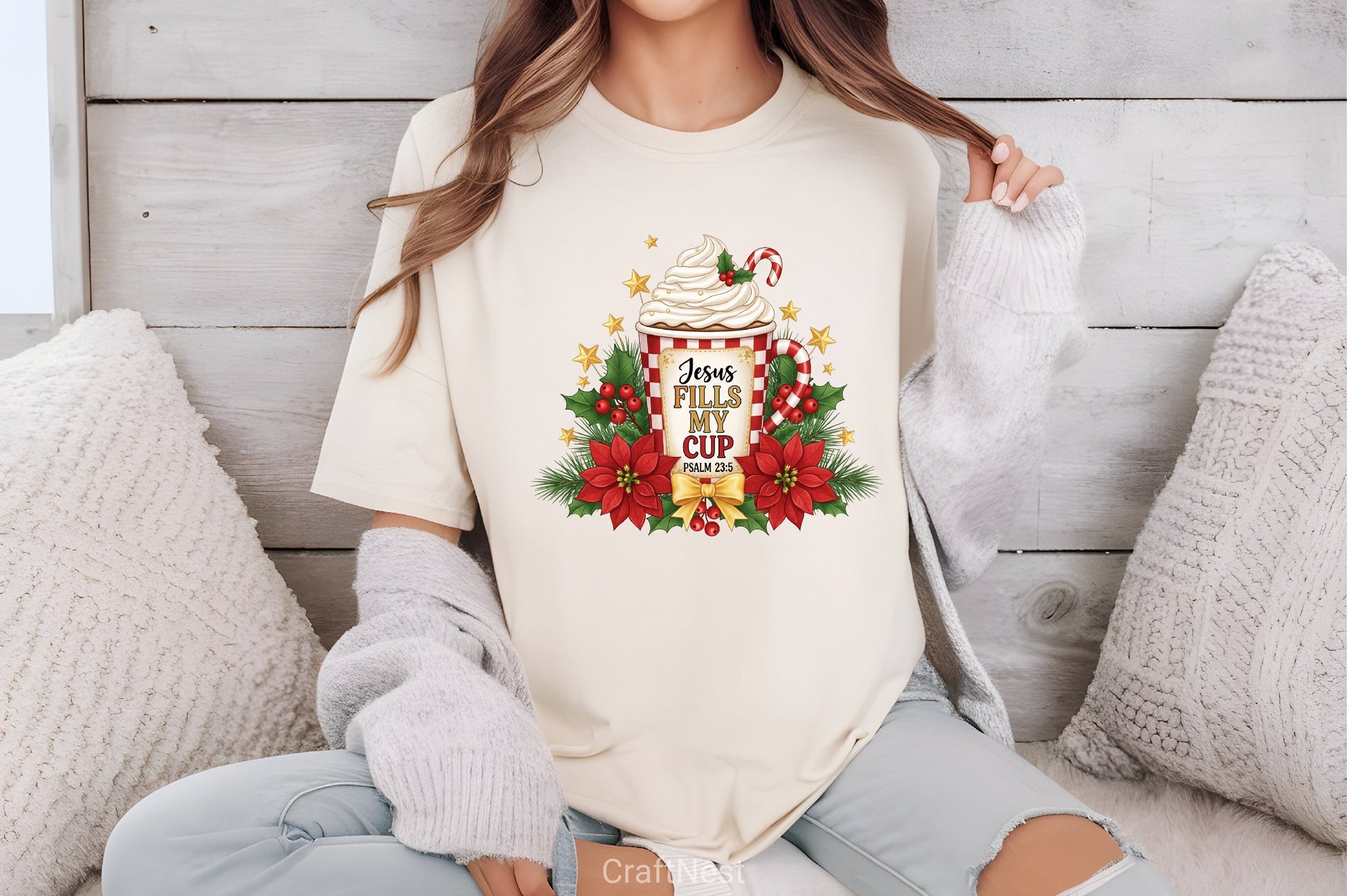 Jesus Fills My Cup Clipart Bundle - CraftNest - Digital Crafting and Art