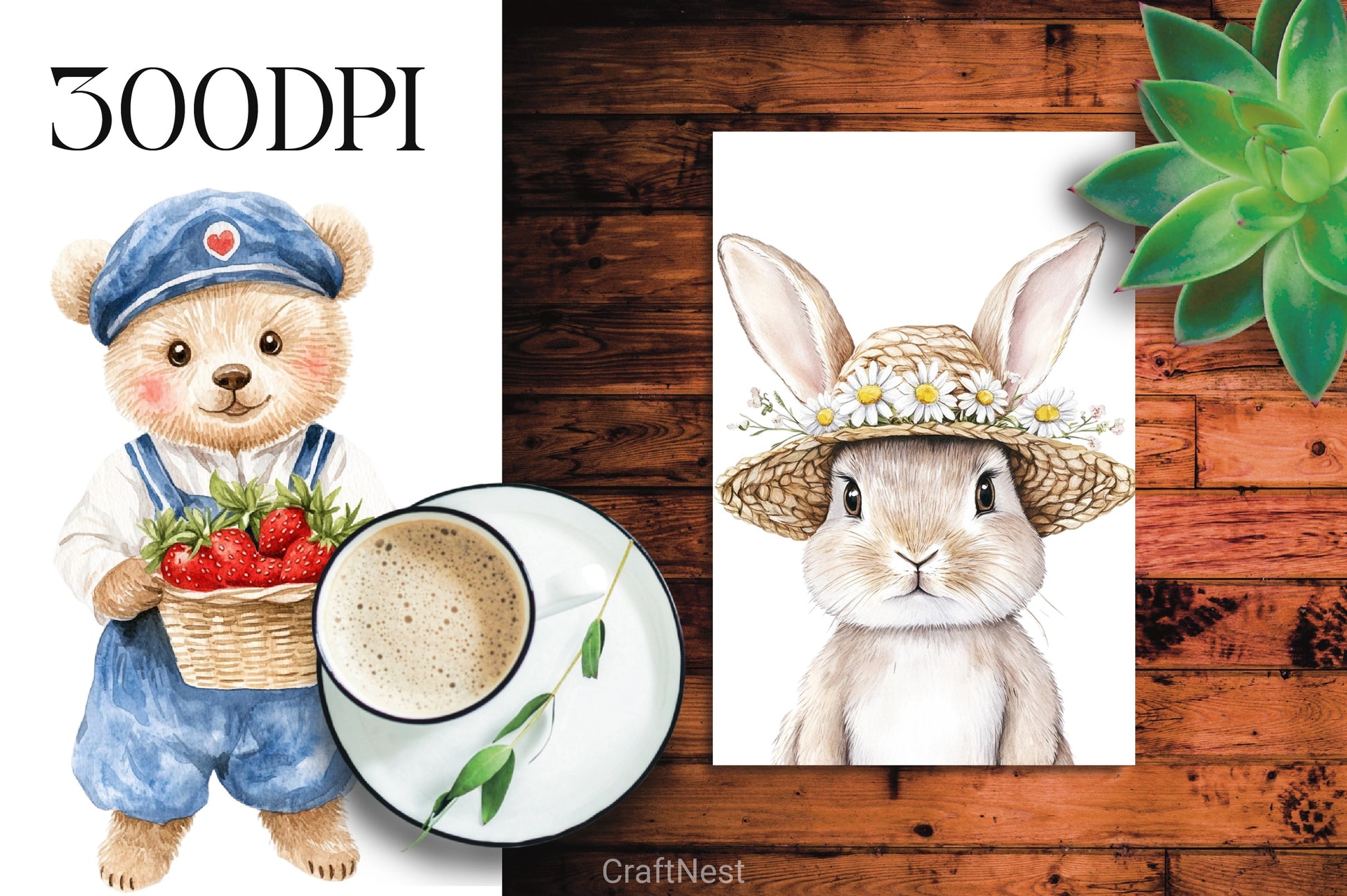 Summer Animal Clipart Bundle - CraftNest - Digital Crafting and Art