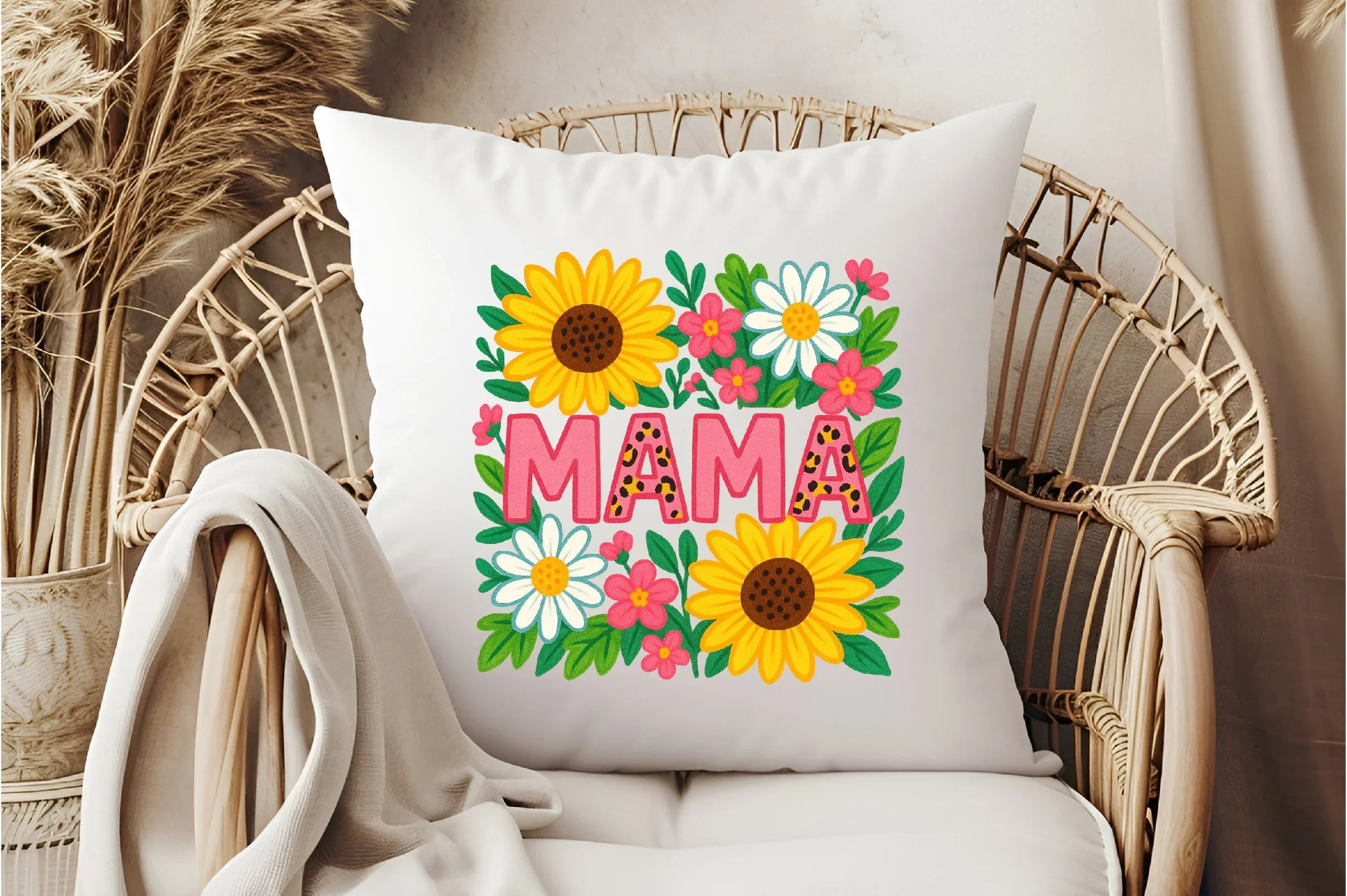 Floral Mama Mom Design Clipart Bundle - CraftNest - Digital Crafting and Art