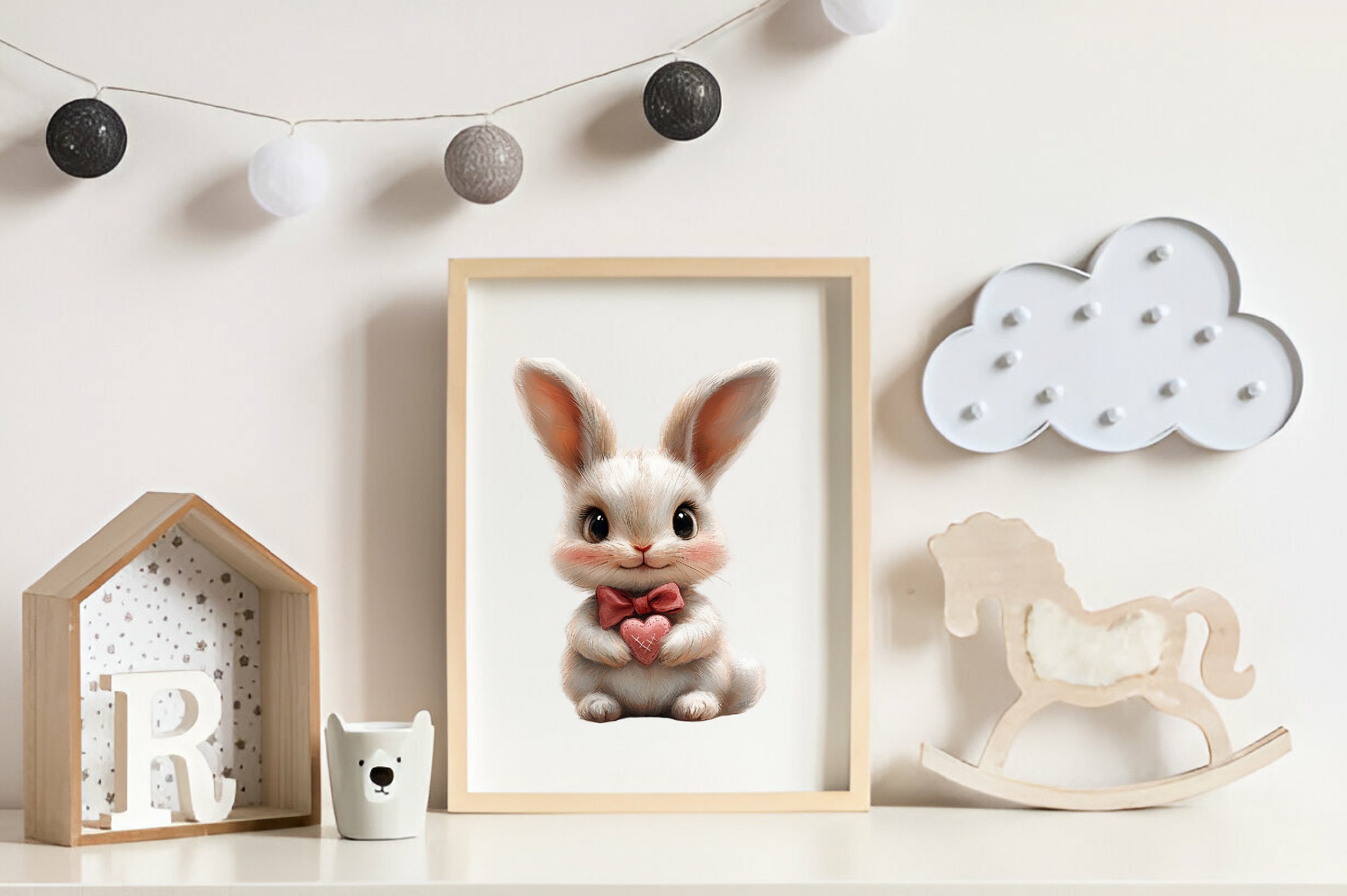 Pink Baby Girl Nursery Clipart Bundle 2 - CraftNest - Digital Crafting and Art