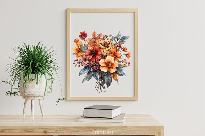 Autumn Fashion Clipart Bundle - CraftNest - Digital Crafting and Art